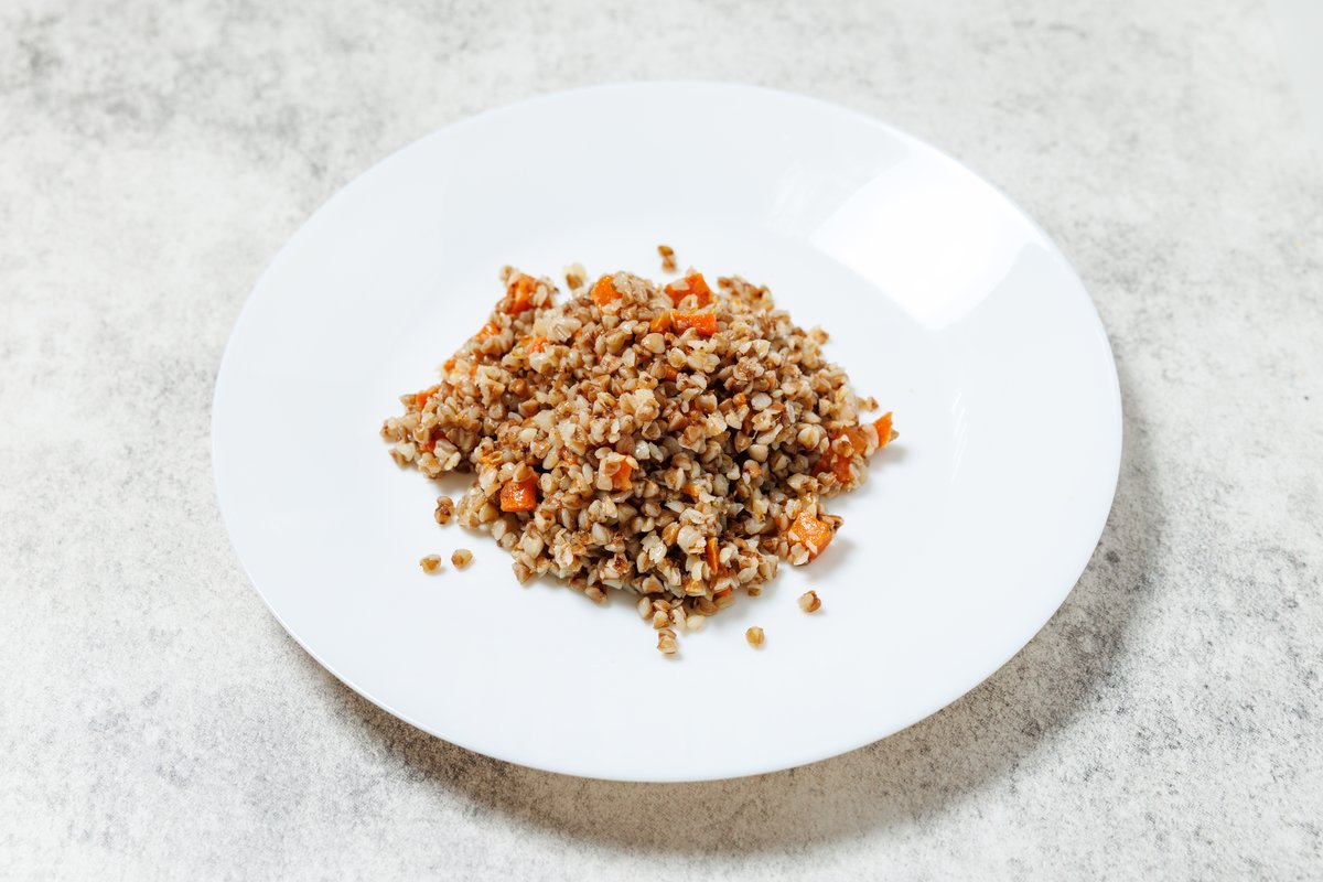 Гречка с морковью и луком 1кг