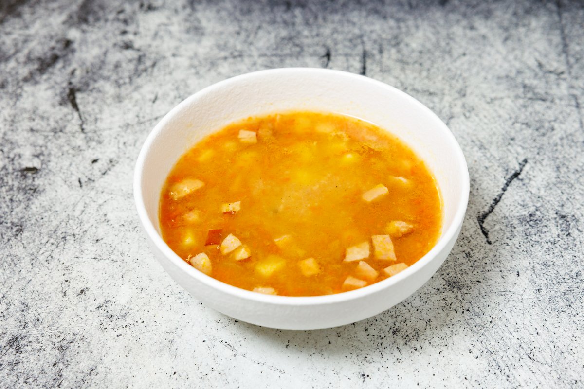 Суп гороховый с копченостями 300 гр.