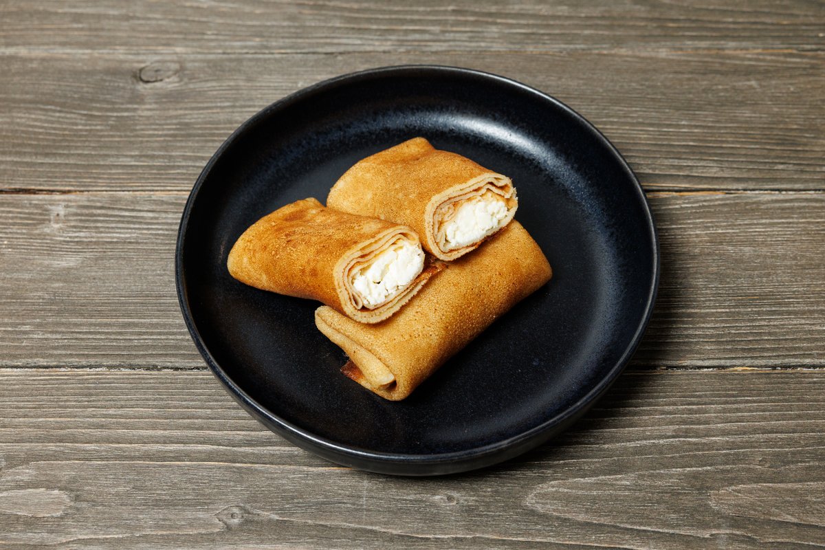 Блины с творогом вес.